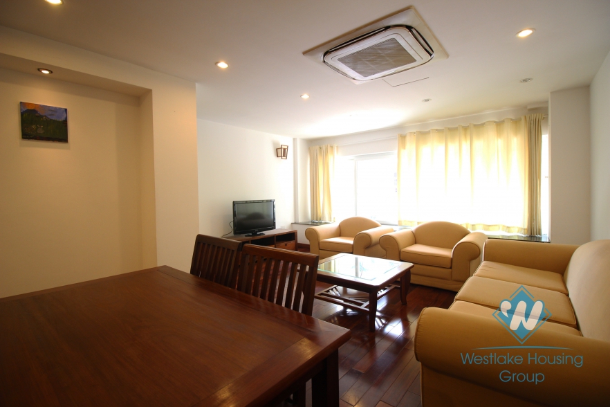 Spacious two bedroom apartment for rent in Tay Ho